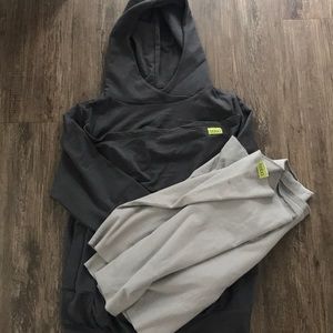 Boba sweatshirt/wrap combo